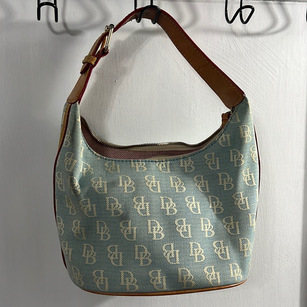 Dooney and Burke small blue bag